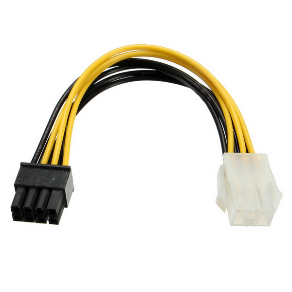 

PCI-E 6-контактный к PCI-E 8-контактный разъем кабеля адаптера питания Провод для ПК